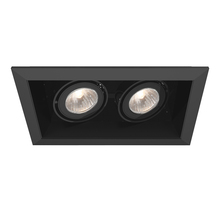 Eurofase TE112GU10-01 - MULT,GU10,TRM,2LT,50W,BLK/BLK