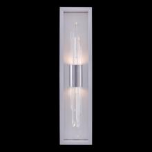 Allegri by Kalco Lighting 090422-010-FR001 - Lucca Chrome LED Outdoor Wall Sconce