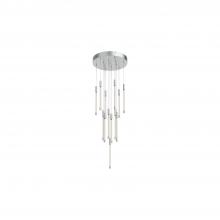 Kuzco Lighting Inc MP75113-CH - Motif 13-in Chrome LED Multi Pendant