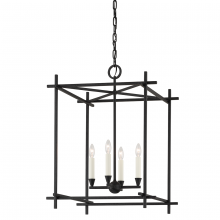 Troy F1097-BI - Troy 4 LIGHT LARGE LANTERN