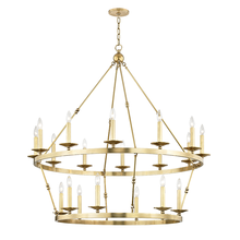 Hudson Valley 3247-AGB - 20 LIGHT CHANDELIER