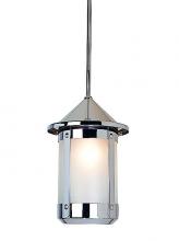 Arroyo Craftsman BSH-7TN-RC - 7" berkeley stem hung pendant