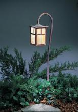 Arroyo Craftsman LV36-M6TM-AB - low voltage 6" mission fixture with t-bar overlay