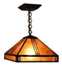 Arroyo Craftsman PH-12GW-RC - 12" prairie pendant