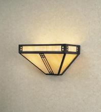 Arroyo Craftsman PS-12CS-S - 12" prairie sconce