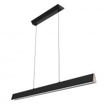 Blackjack Lighting FLR-48L-BL - Flair 48&#34; Suspended Linear Pendant - Matte Black