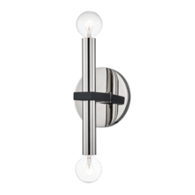 Mitzi by Hudson Valley Lighting H296102-PN/BK - Colette Wall Sconce