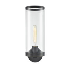 Alora Lighting WV311601UBCG - Revolve Ii Clear Glass/Urban Bronze 1 Light Wall/Vanity