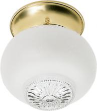 Nuvo 60/6029 - 1 Light - 6&#34; - Ceiling Fixture - Clear Bottom Squat Ball; Color retail packaging