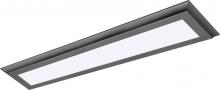 Nuvo 62/1176 - Blink Plus Profile - 30W- 7&#34; x 38&#34; Surface Mount LED - 3000K - Gun Metal Finish - 100-277V