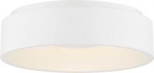 Nuvo 62/1451 - Orbit - LED 18&#34; Flush - White Finish