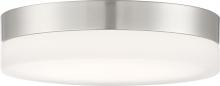 Nuvo 62/460 - Pi - 14&#34;- LED Flush - Brushed Nickel Finish