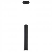 Nuvo 62/819 - Century; 12 Watt; 16&#34;; LED Pendant; Matte Black and Brushed Nickel Finish