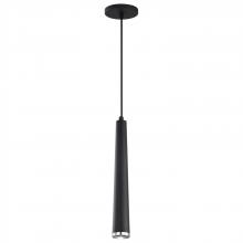 Nuvo 62/829 - Melrose; 12 Watt; 16&#34;; LED Pendant; Matte Black and Brushed Nickel Finish