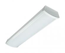 Nuvo 65/1088 - LED 2&#39; Ceiling Wrap; 20 Watt; 5000K; White Finish; 120-277V