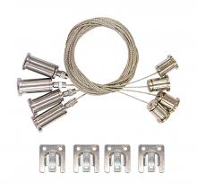 Nuvo 65/591 - 4&#39; - Suspension Kit for LED Backlit Flat Panel Fixtures