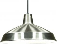 Nuvo SF76/661 - 1 Light - 16&#34; Pendant with Warehouse Shade - Brushed Nickel Finish