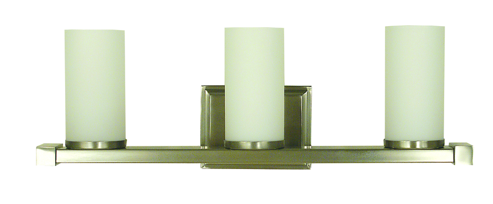 3-Light Satin Brass Solstice Sconce