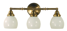 Framburg 2429 PS - 3-Light Polished Silver Sheraton Sconce