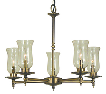 Framburg 2505 SBR - 5-Light Siena Bronze Sheraton Dining Chandelier