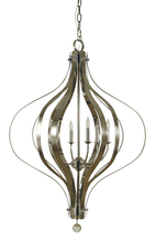 Framburg 4586 MB - 6-Light Mahogany Bronze Aries Chandelier