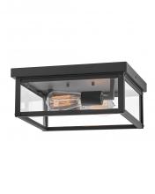 Hinkley 12193BK - Hinkley Lighting Beckham Exterior Series 12193BK Exterior Flush-Mount