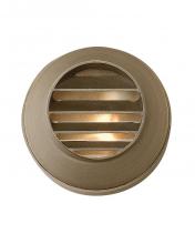 Hinkley 16804MZ-LL - Hinkley Lighting Hardy Island Series 16804MZ-LL &#34;Round Louvered&#34; Low-Voltage LED Deck Sconce