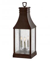 Hinkley 17467BLC-LV - Large Pier Mount Lantern 12v