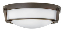 Hinkley 3225OB-WH - Hinkley Lighting Hathaway Series 3225OB-WH Flush-Mount (Incandescent or LED)