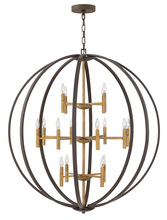 Hinkley 3464SB - Hinkley Lighting Euclid Series 3464SB Entrance Chandelier