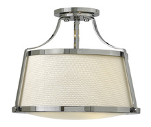 Hinkley 3521CM - Hinkley Lighting Charlotte Series 3521CM Semi-Flush