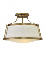 Hinkley 3522BC - Hinkley Lighting Charlotte Series 3522BC Semi-Flush