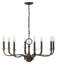 Hinkley 3598OZ - Hinkley Lighting Ruthorford Series 3598OZ Chandelier