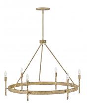 Hinkley 3678CPG - Hinkley Lighting Tress Series 3678CPG Chandelier