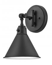 Hinkley 3691BK - Hinkley Lighting Arti Series 3691BK Adjustable Wall Sconce