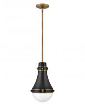 Hinkley 39057BK - Hinkley Lighting Oliver Series 39057BBR Pendant