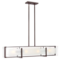 Hinkley 3996OZ - Hinkley Lighting Latitude Series 3996OZ Linear Pendant/Chandelier