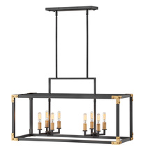 Hinkley 4298SK - Hinkley Lighting Louis Series 4298SK Linear Pendant/Chandelier