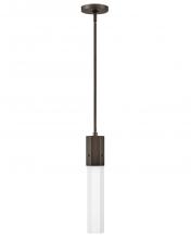 Hinkley 45037BX - Hinkley Lighting Facet Series 45037BX LED Mini-Pendant