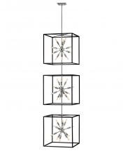 Hinkley 46318BLK-PN - Hinkley Lighting Lisa McDennon Collection "Aros" Series 46318BLK-PN Pendant/Lantern