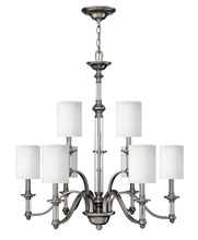 Hinkley 4798BN - Hinkley Lighting Sussex Series 4798BN Double-Tiered Chandelier