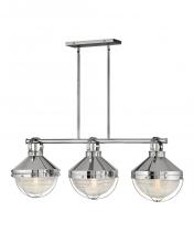 Hinkley 4846PN - Hinkley Lighting Crew Series 4846PN Linear Pendant/Chandelier