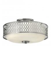 Hinkley 53241BN - Hinkley Lighting Jules Bath Series 53241BN Bath Semi-Flush (Incandescent or LED)