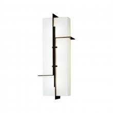 ELK Home 1235-MB-AC - Matrix 18&#39;&#39; High Integrated LED Outdoor Sconce - Matte Black