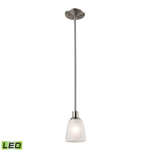 ELK Home 1301PS/20-LED - Thomas - Jackson 4&#39;&#39; Wide 1-Light Mini Pendant - Brushed Nickel