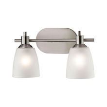 ELK Home 1302BB/20 - Thomas - Jackson 14&#39;&#39; Wide 2-Light Vanity Light - Brushed Nickel