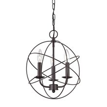 ELK Home 1513CH/10 - Thomas - Williamsport 13&#39;&#39; Wide 3-Light Chandelier - Oil Rubbed Bronze