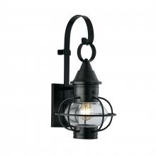 ELK Home 1613-BL-CL - Classic Onion 17.75&#39;&#39; High 1-Light Outdoor Sconce - Black