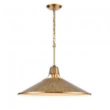 ELK Home 67945/1 - Danique 24&#39;&#39; Wide 1-Light Pendant - Corkwood