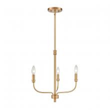 ELK Home 81505/3 - Newland 17'' Wide 3-Light Chandelier - Satin Brass